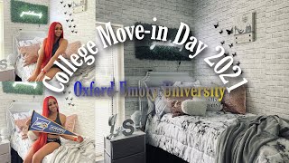 MOVE IN DAY VLOG + DORM TOUR | OXFORD-EMORY UNIVERSITY 💙💛