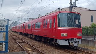 【名鉄】3500系(更新車)普通犬山行き名電各務原駅入線