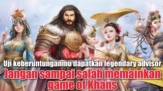 Pembahasan fungsi dari tiap menu di Game of Khans screenshot 4