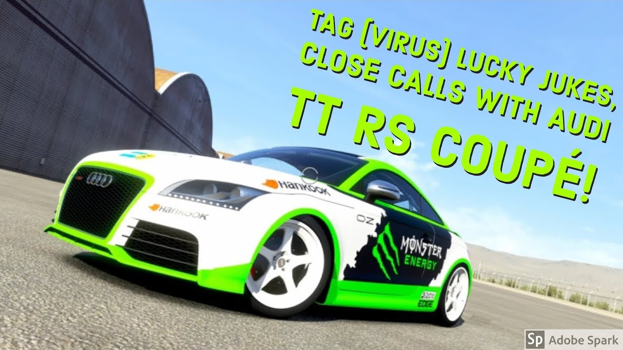 Forza Motorsport 5 Tag virus Lucky jukes close calls with Audi TT 