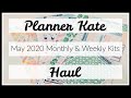 Planner Kate Haul | May 2020 Monthly & Weekly Kits |