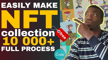 How To Create An Entire NFT Collection For FREE 10,000+ In Under 7 minutes no coding skills required