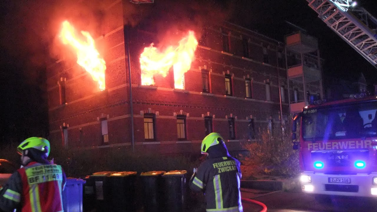 Wohnungsbrand in Zwickau – Bewohnerin wurde vermisst