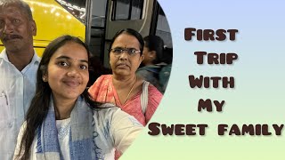 First Trip With My Sweet Family Sushmitha Dhendhi Trip Journey
