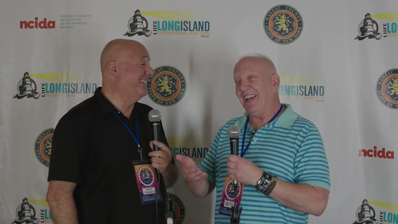 Drew Henriksen and Steve Strangio compare notes about screenwriting at LIIFE 2024