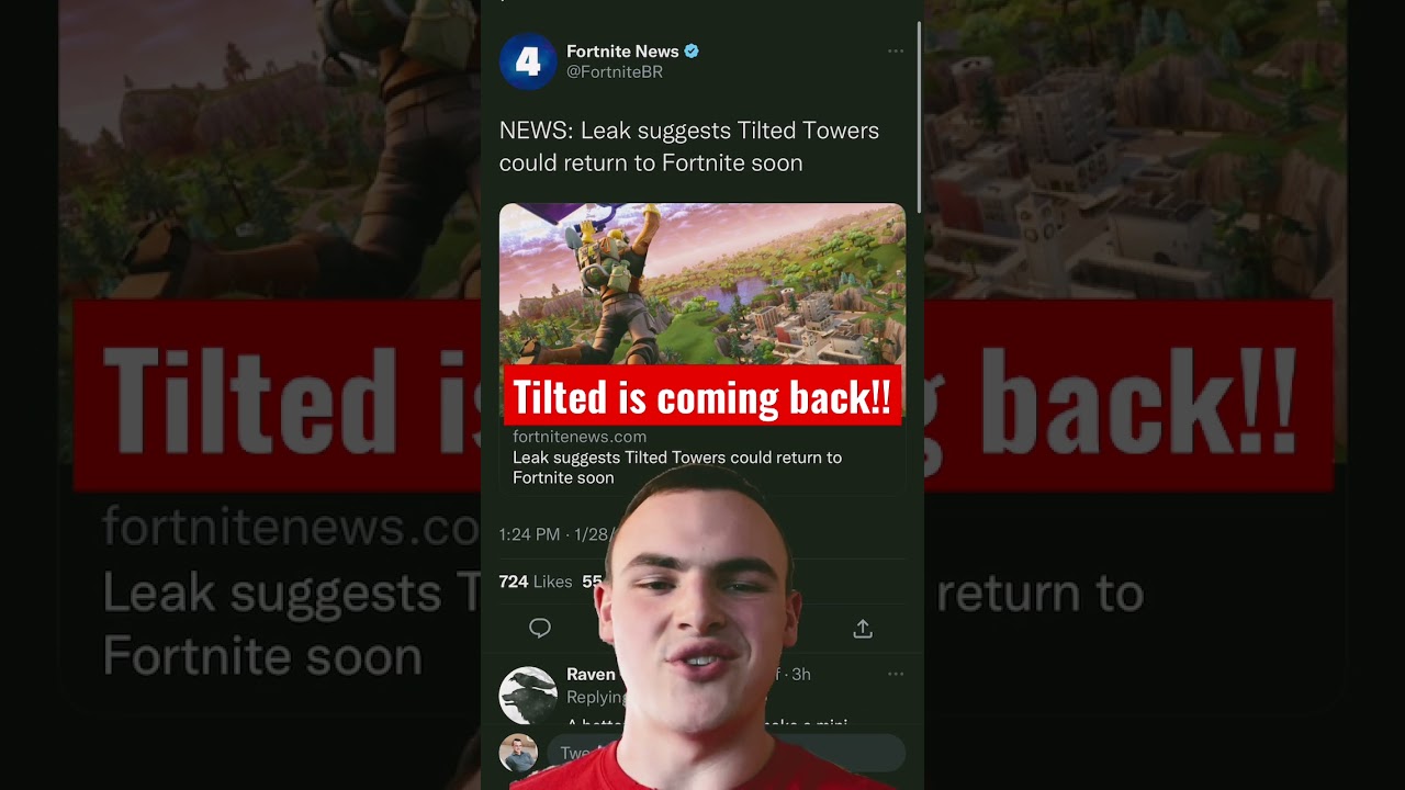 Tilted Towers is Coming BACK to FORTNITE!!😳 