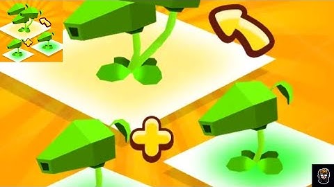 Merge Plants Defense 3D Gameplay Walkthrough