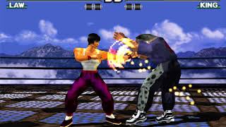 Tekken 3 Law playthrough ps1