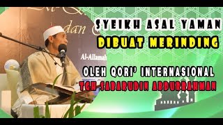 Syeikh Asal Yaman Dibuat Merinding Oleh Suara Merdu Qori Internasional