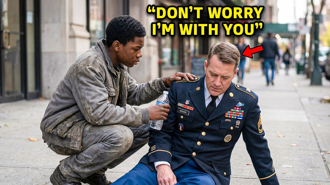 Homeless Black Boy Stopped To Help Unconscious Man—Next Day, 20 Navy SEALs Show Up at His Tent