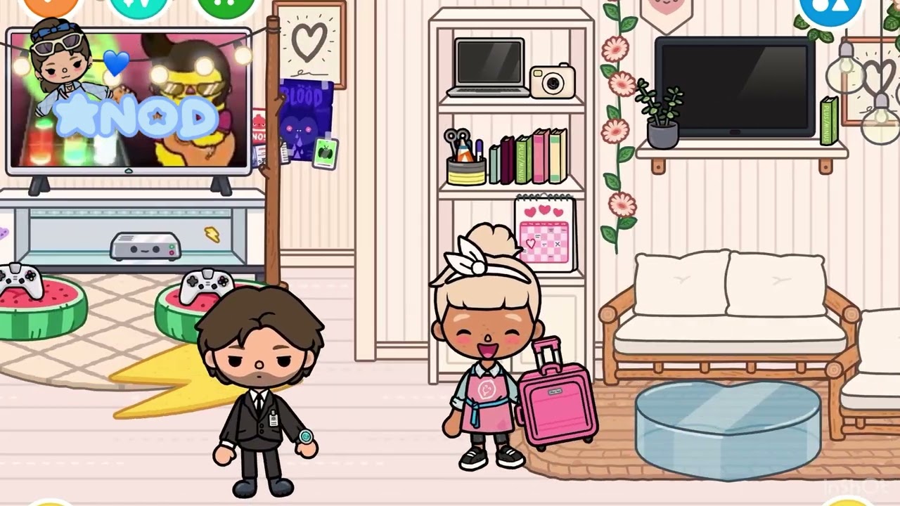 {العائلة الجميلة🌷}~(الحلقه٤)~جتنا مدرسه🫧تتوقعون عصبيه😥أو طيبه💞لايفوتكم🔥