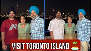 Visit Toronto Island 🏝️ 🇨🇦 with Parents | Canada Vlogs
