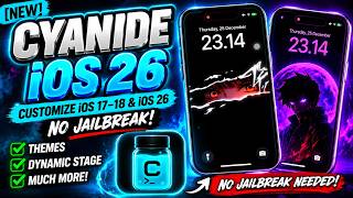[НОВИНКА] Cyanide для iOS 26: кастомизация iOS 17–18 и iOS 26 БЕЗ джейлбрейка | Темы, Dynamic Sta... screenshot 5