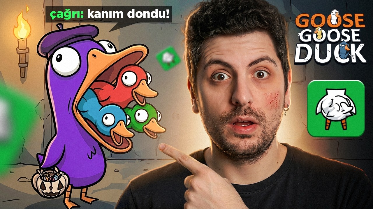 BU KASABADA ÖRDEKLER AVLANIYOR! | Goose Goose Duck