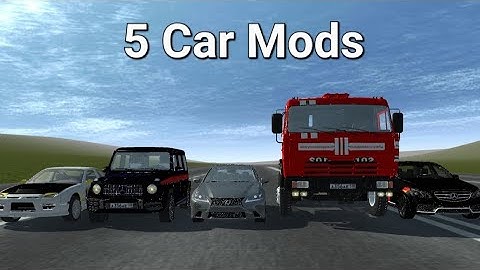 5 Car Mods | Simple Car Crash Physics Simulator