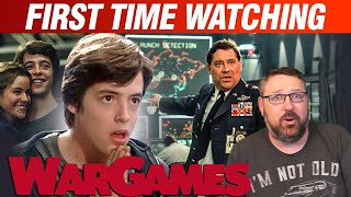 AI is Scary | War Games (1983) | First Time Watching | Movie Reaction #MatthewBroderick