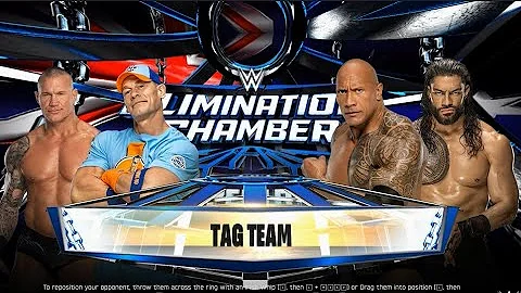 FULL MATCH - RANDY ORTON & JOHN CENA VS THE ROCK & ROMAN REIGNS