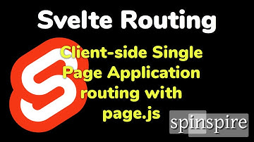 Client-side (SPA) routing in Svelte