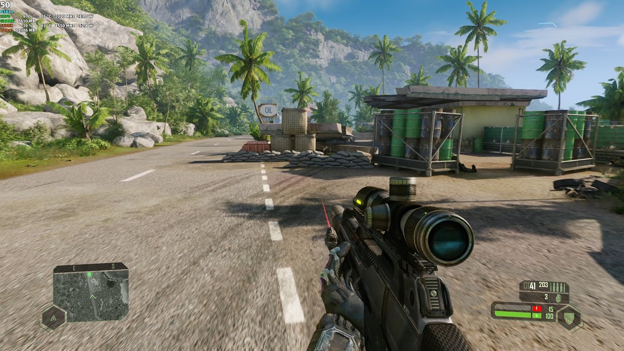 Crysis Remastered PC Gameplay | 1440p Max Settings + DLSS Quality