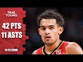 Trae Young scores season-high 42 points, stares down Nuggets bench | 2019-20 NBA Highlights