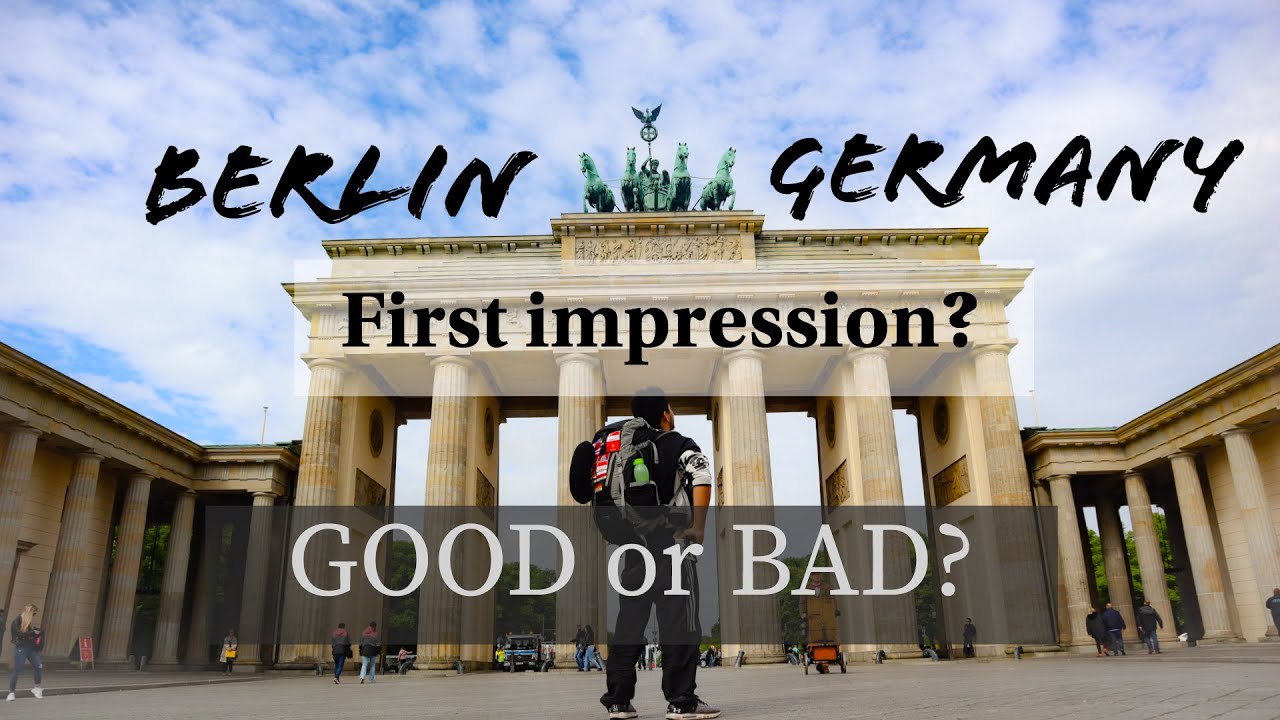 What's it like in Berlin, Germany | First Time in Europe