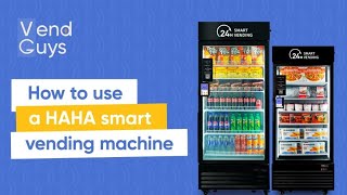 How a HAHA AI vending machine works from the customer perspective screenshot 2