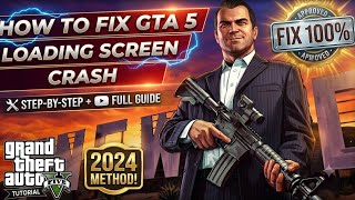 GTA 5 Crashon Loading Screen Fix 2026 | 100% Working