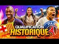 Je vis la qualification historique du psg contre le barca mohamed henni je tattends  paris