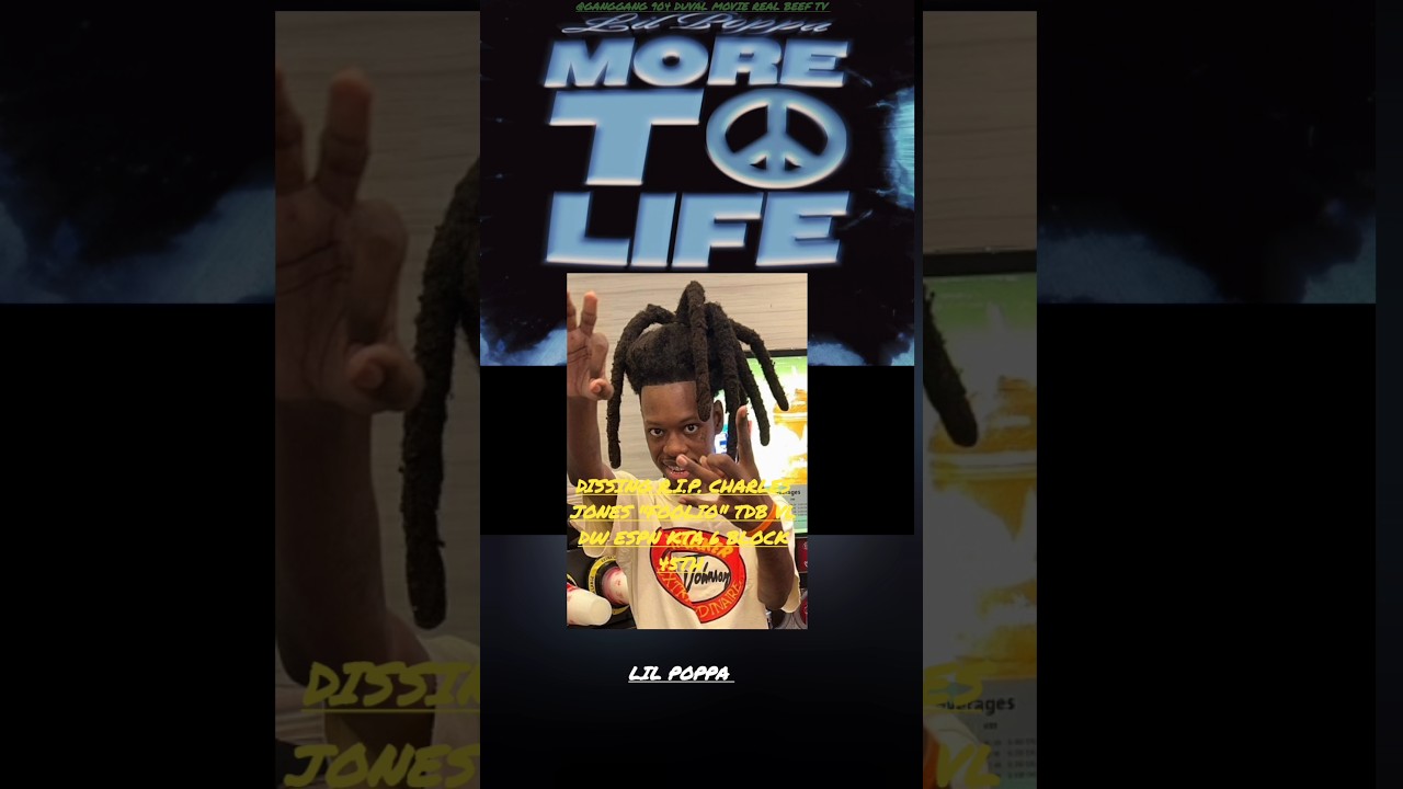 Lil Poppa - "More To Life" Talking About Foolio & Sneak DISSING Him Without Saying His Name