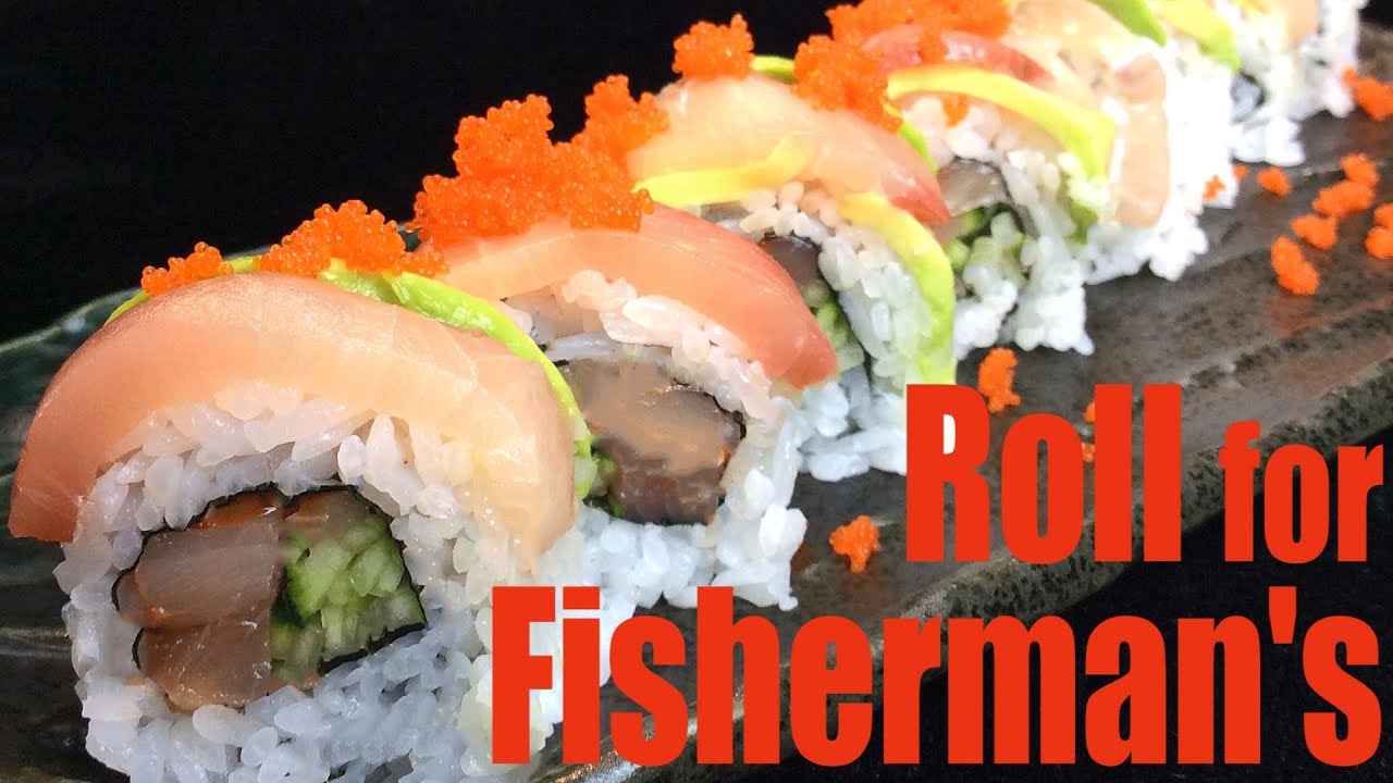 Fisherman S Sushi Roll Sushi Roll For Hamachi Lovers Youtube