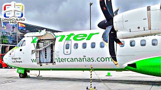 TRIP REPORT | ATR into Heavy Winds! | Binter ATR72 | Gran Canaria to Tenerife