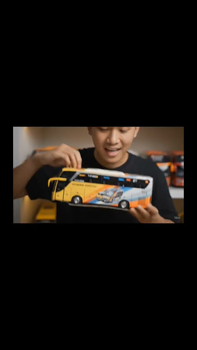 “Miniatur Bus Baru Datang! Gila, Detailnya Bikin Merinding 😱🚌” #bus #busmania