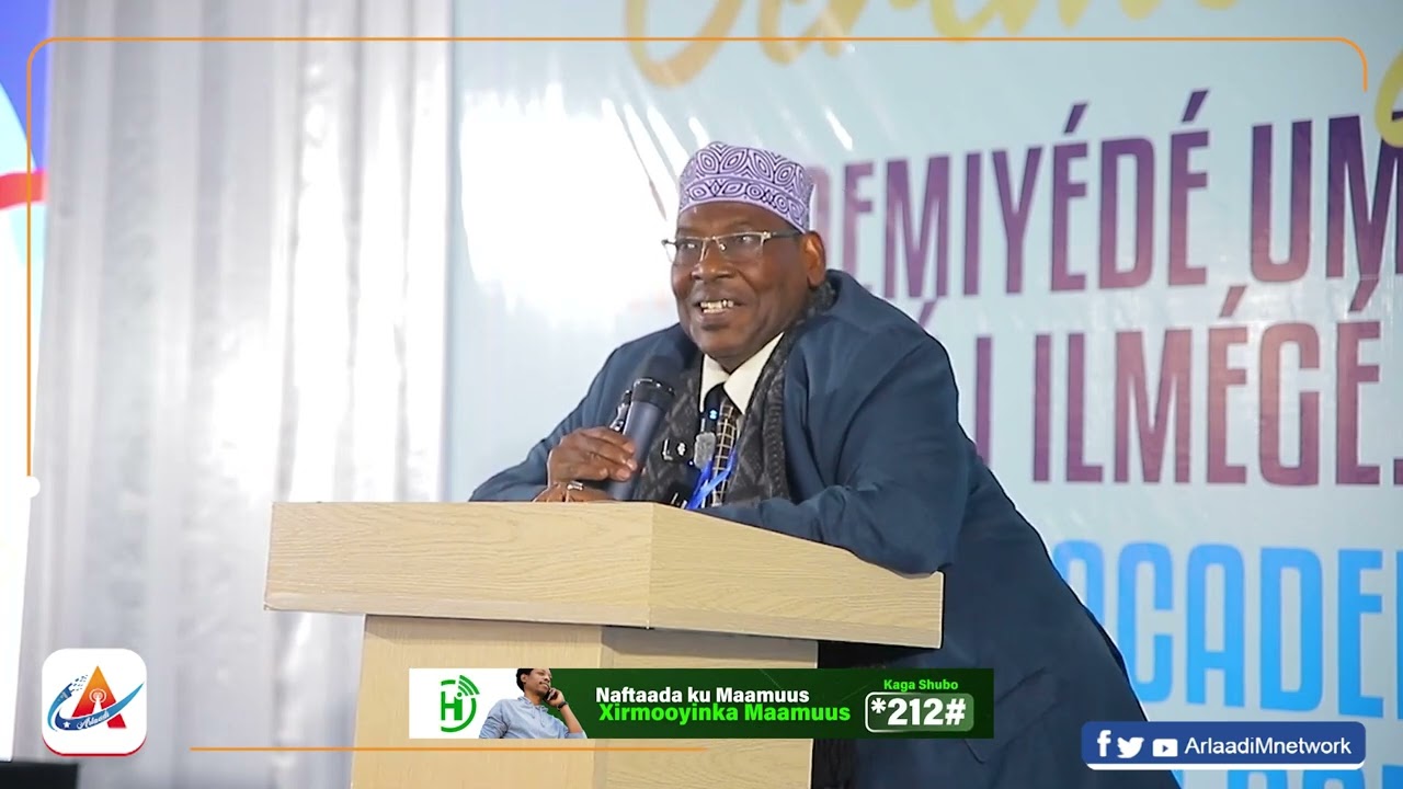 Prfo.Maxamed Cumar Dalxa: "Aniga afka maayga dhibaato badan ayaan kasoo maray mana ilaawi doono".