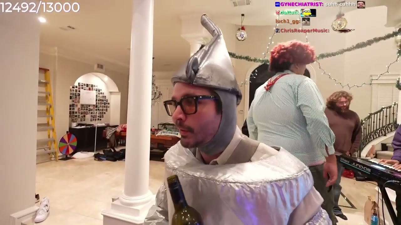 Cyr the Tinman, with Morgpie