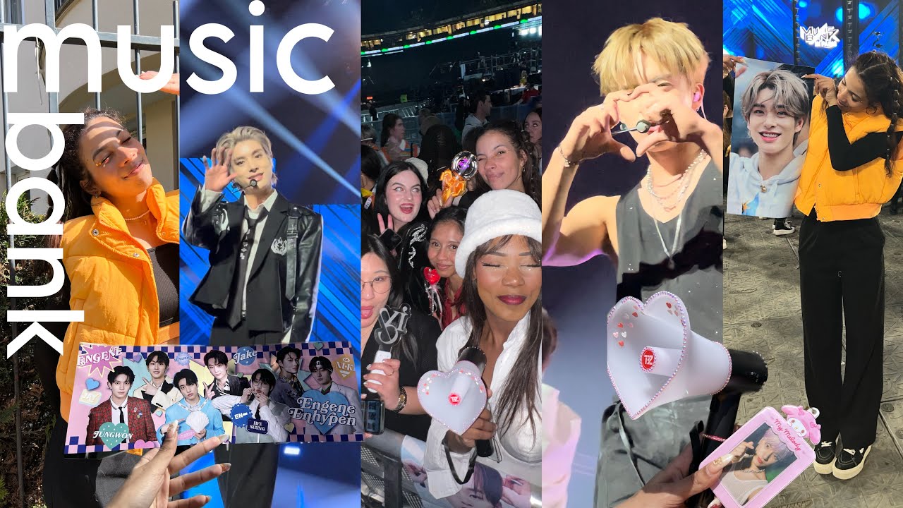 paris chronicles🎀: music bank | front row experience, cafe event, getting tattoos, unboxing albums