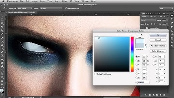 Possessed Glossy Eyes Photoshop Tutorial