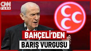 MHP Lideri Devlet Bahçeli'den Kurban Bayramı Mesajı: \