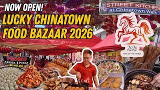 [4K] LUCKY CHINATOWN FOOD BAZAAR 2026 | NOW OPEN Philippines Street Food Tour! Affordable Food Trip