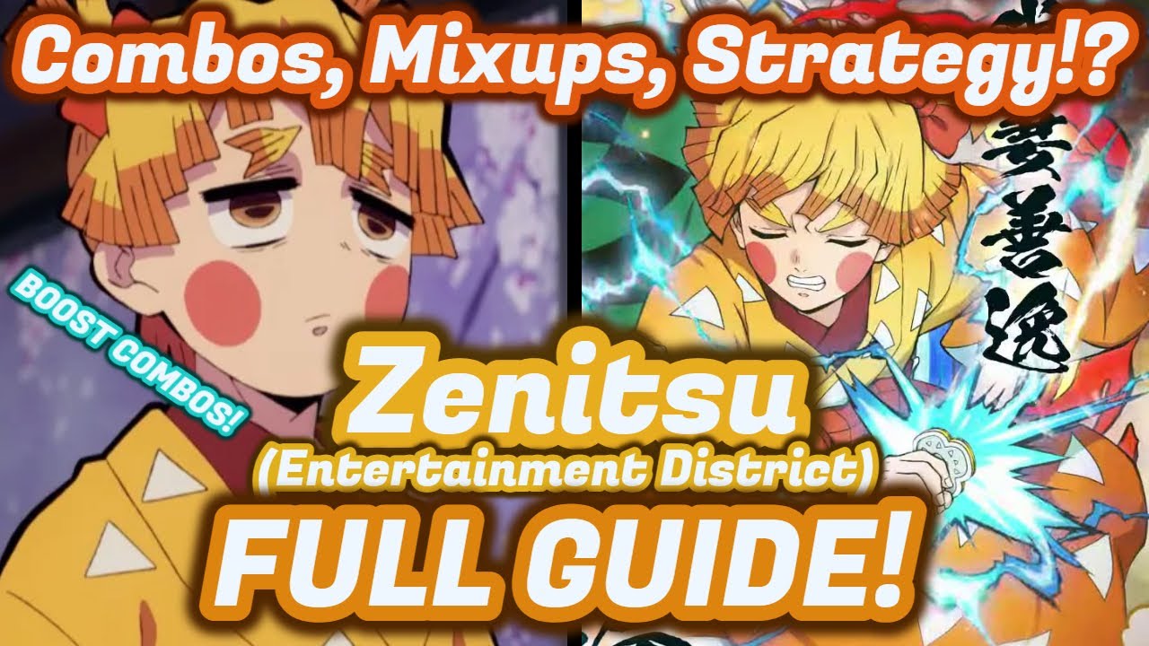 Take LESS Damage! Zenitsu Defense Guide! Demon Slayer Hinokami Chronicles 