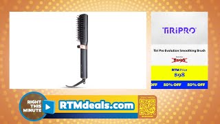 Rightthisminute  Tiri Pro  Foldable Hot Smoothing Brush
