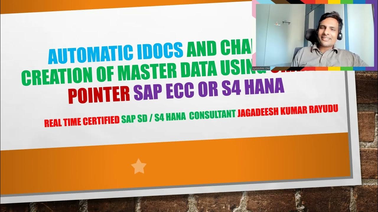 Automatic idocs and change or creation of master data using change