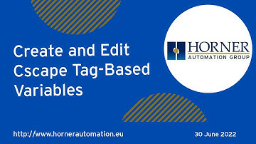 Create and Edit Cscape Tag Based Variables
