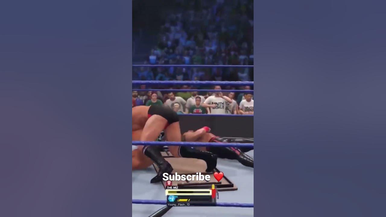 Gunther Bomb #wwe2k23 #shorts - YouTube