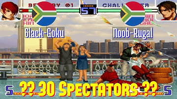 FT5 @kf2k2pls: 6lack-Goku (ZA) vs Noob-Rugal (ZA) [King of Fighters 2002 Plus kf2k2 Fightcade] Dec 9