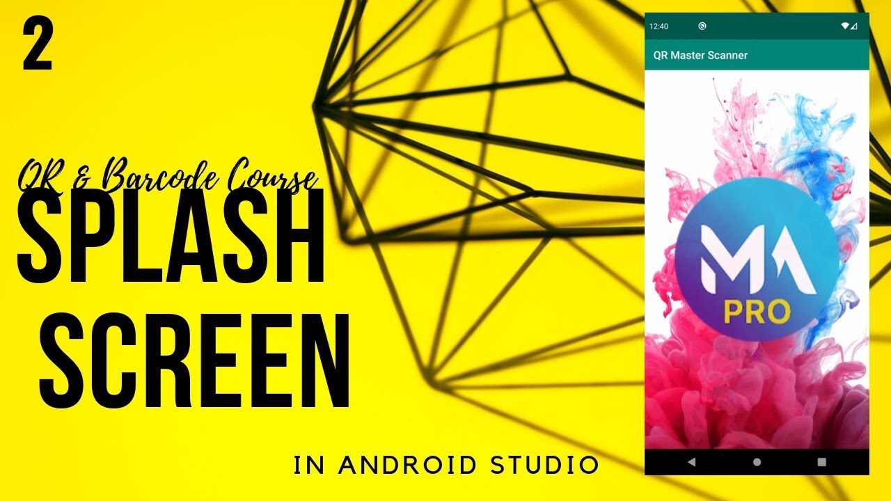 How to Create Splash Screen with Logo Animation in Android Studio | QR