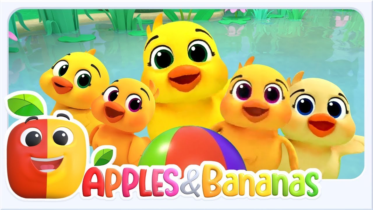 Five Little Ducks Nursery Rhymes & Fun Kindergarten Music for Kids