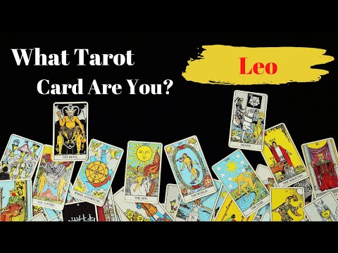 LEO ♌️ TAROT CARD "WHAT TAROT CARD ARE YOU?"
