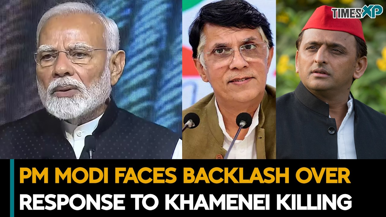 PM Modi Faces Backlash over response to Khamenei killing | Iran-Israel War