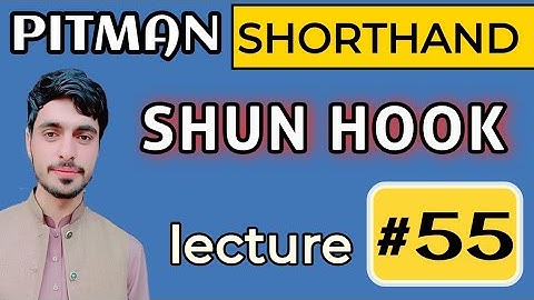 pitman shorthand| lecture #55 |chapter #13| complete course short hand