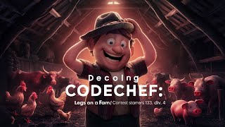 Codechef starters 133 | div 4 | Legs on a Farm | C++ explanation | in Bangla